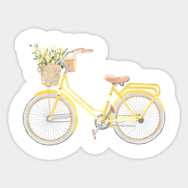 Yellow bike aesthetic outlet